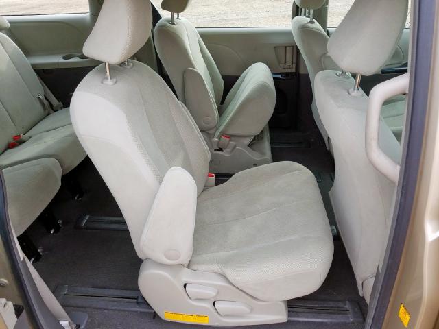 5TDKA3DC6BS002279 - 2011 TOYOTA SIENNA BASE  photo 6