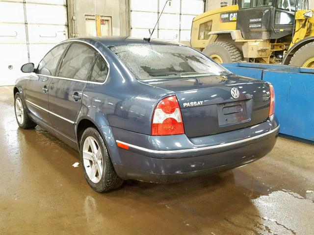 WVWRH63B64P251389 - 2004 VOLKSWAGEN PASSAT GLX 黑色 照片 3