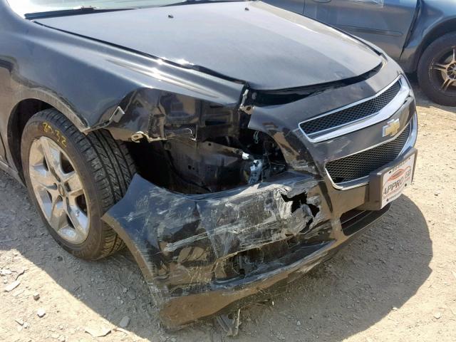 1G1ZH57B194199370 - 2009 CHEVROLET MALIBU 1LT 黑色 照片 9