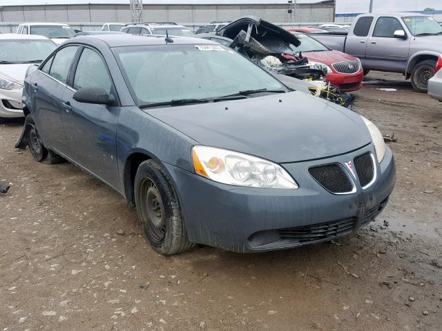 1G2ZF57B684309667 - 2008 PONTIAC G6 VALUE L GRAY photo 1