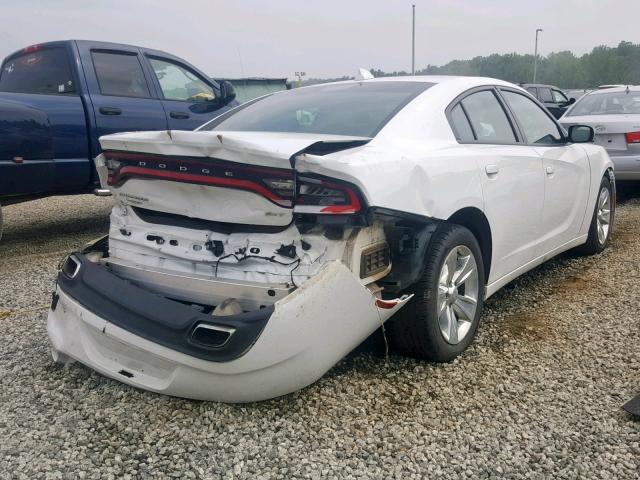 2C3CDXHG1HH561668 - 2017 DODGE CHARGER SX WHITE photo 4