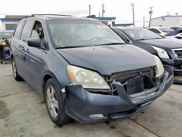 5FNRL38836B009845 - 2006 HONDA ODYSSEY TO BLUE photo 1