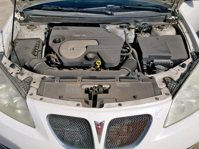 1G2ZH351074105955 - 2007 PONTIAC G6 GT WHITE photo 7