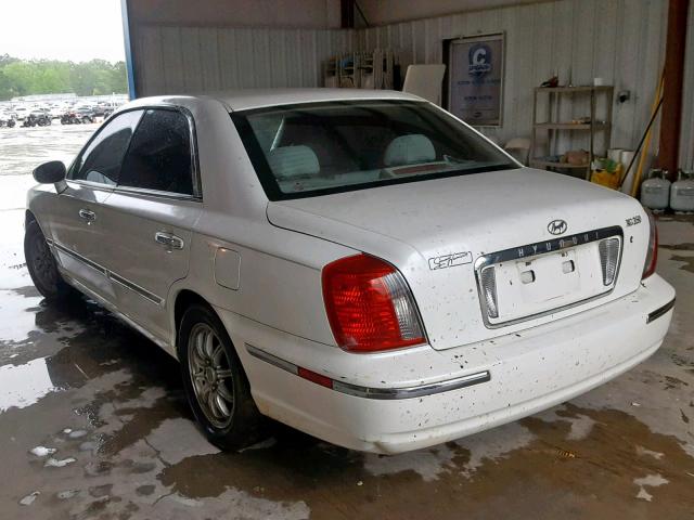 KMHFU45E85A383662 - 2005 HYUNDAI XG 350 WHITE photo 3