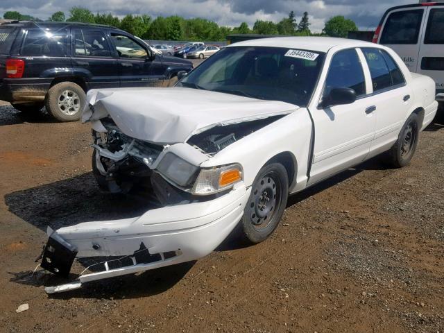 2FAHP71V08X149707 - 2008 FORD CROWN VICT WHITE photo 2