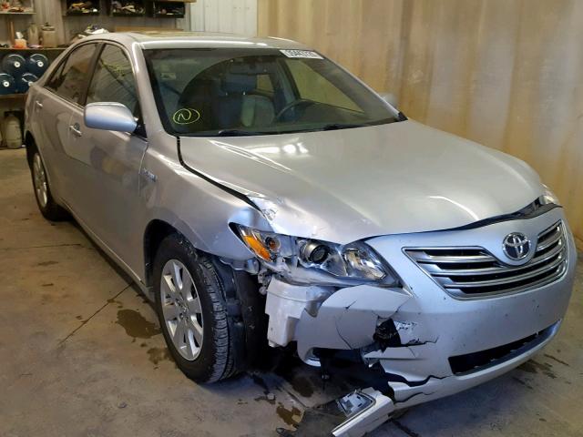 4T1BB46K89U071287 - 2009 TOYOTA CAMRY HYBR SILVER photo 1