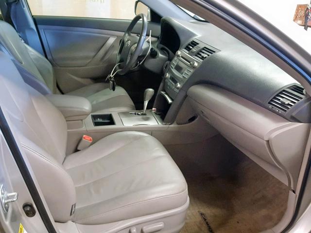 4T1BB46K89U071287 - 2009 TOYOTA CAMRY HYBR SILVER photo 5