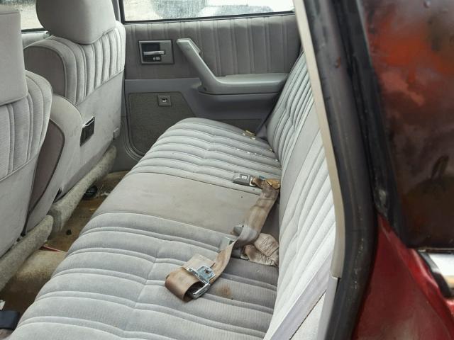 1G3AG55N8P6379175 - 1993 OLDSMOBILE CUTLASS CI MAROON photo 6