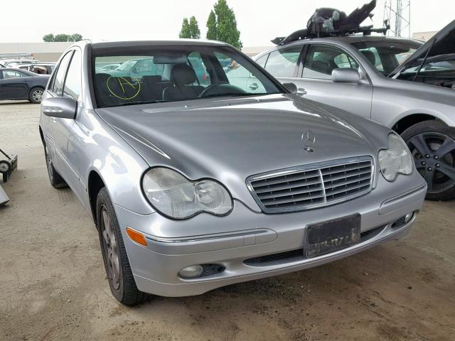 WDBRF61JX2F183244 - 2002 MERCEDES-BENZ C 240 SILVER photo 1