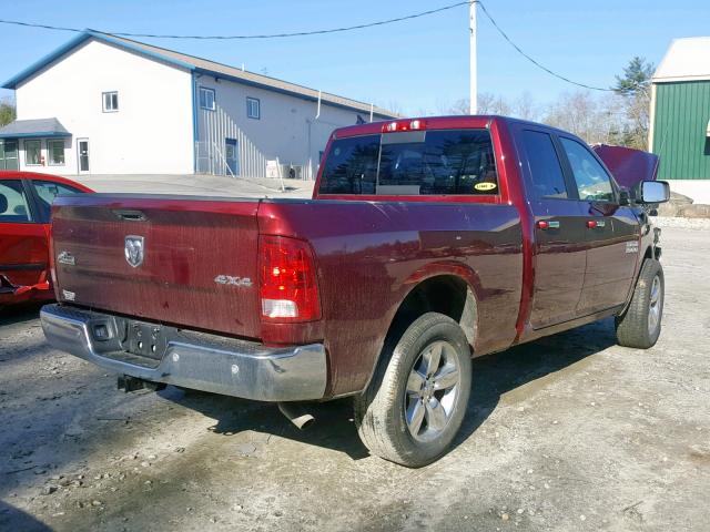 1C6RR7GG8HS729069 - 2017 RAM 1500 SLT RED photo 4