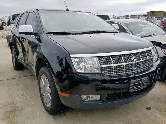 2LMDU88C77BJ13553 - 2007 LINCOLN MKX BLACK photo 1