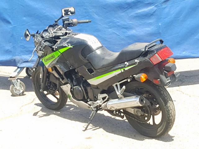 JKAEXMF195DA15926 - 2005 KAWASAKI EX250 F BLACK photo 3