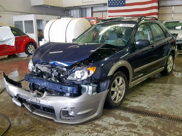 JF1GG686X6H817305 - 2006 SUBARU IMPREZA OU BLUE photo 2