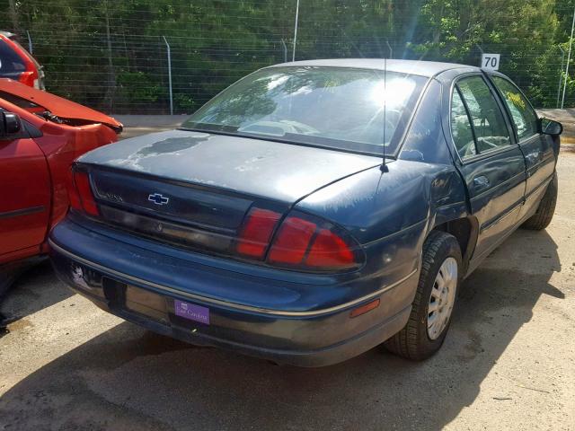 2G1WL52M1T9154413 - 1996 CHEVROLET LUMINA BLUE photo 4