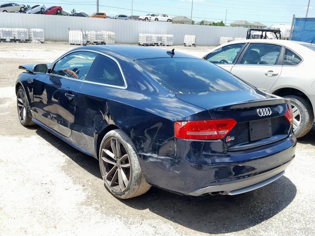 WAUCVAFR6AA024130 - 2010 AUDI S5 PREMIUM BLUE photo 3