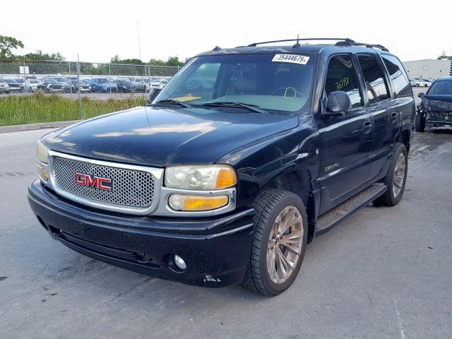 1GKEK63U13J242588 - 2003 GMC YUKON DENA BLACK photo 2