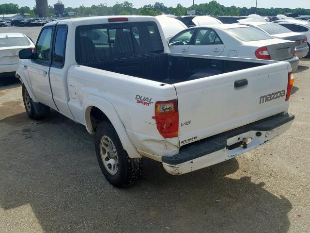 4F4YR16U22TM08310 - 2002 MAZDA B3000 CAB WHITE photo 3