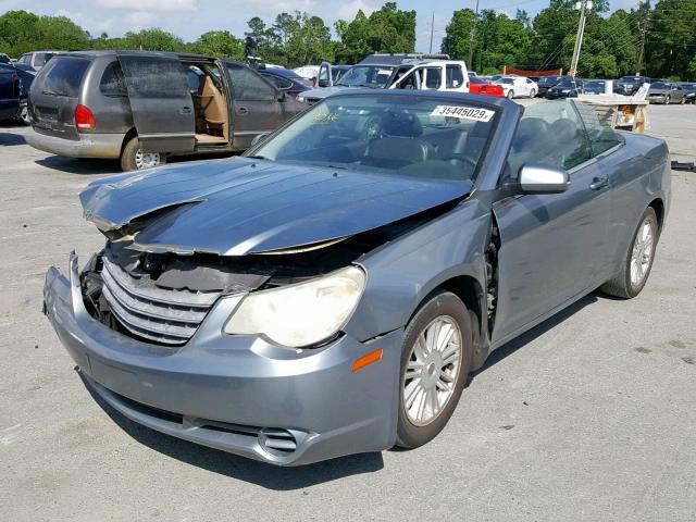 1C3LC55D09N544368 - 2009 CHRYSLER SEBRING TO BLUE photo 2