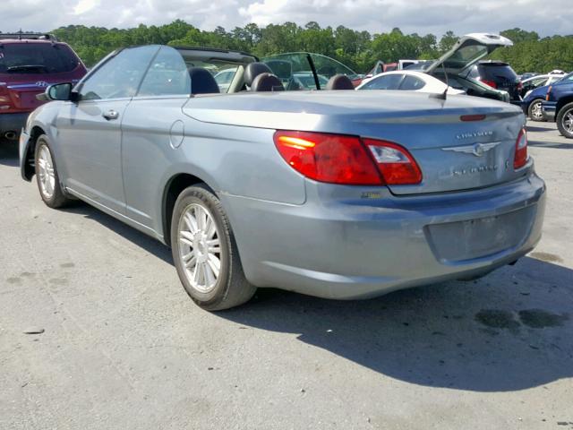 1C3LC55D09N544368 - 2009 CHRYSLER SEBRING TO BLUE photo 3