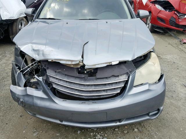 1C3LC55D09N544368 - 2009 CHRYSLER SEBRING TO BLUE photo 9