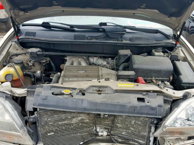 JT6HF10UXY0161775 - 2000 LEXUS RX 300 GOLD photo 7