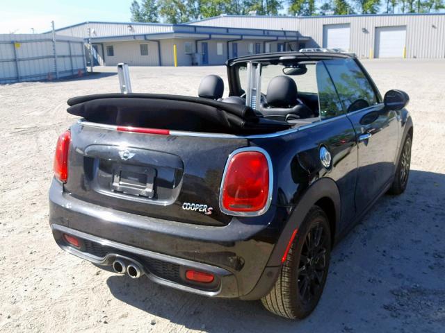 WMWWG9C52J3D22544 - 2018 MINI COOPER S BLACK photo 4