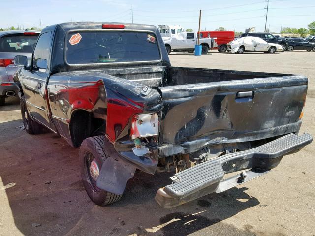 1FTCR10A5TUA15186 - 1996 FORD RANGER BLACK photo 3