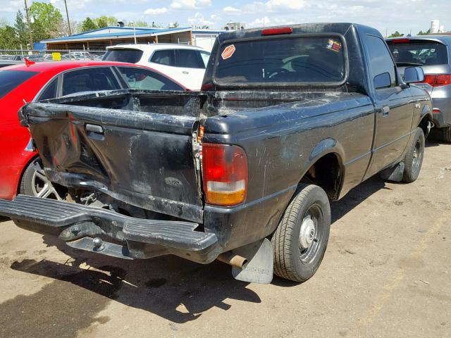 1FTCR10A5TUA15186 - 1996 FORD RANGER BLACK photo 4