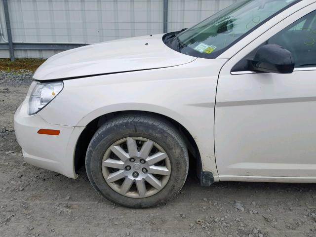 1C3CC4FB0AN103092 - 2010 CHRYSLER SEBRING TO WHITE photo 9