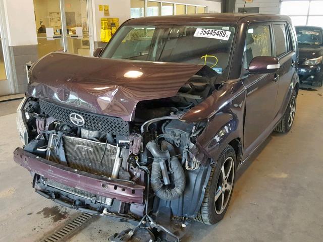 JTLZE4FE6A1105239 - 2010 TOYOTA SCION XB 栗色 照片 2