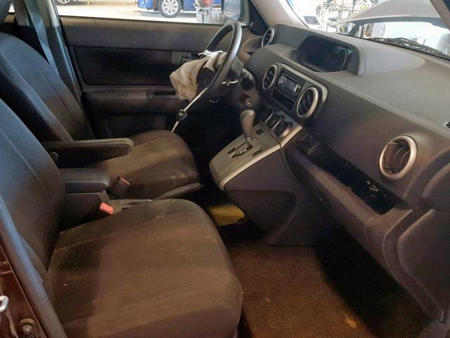 JTLZE4FE6A1105239 - 2010 TOYOTA SCION XB 栗色 照片 5