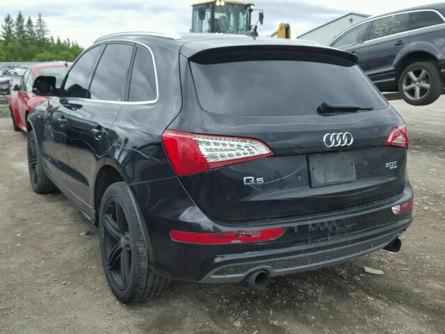 WA1WFCFPXBA102556 - 2011 AUDI Q5 PRESTIG BLACK photo 3