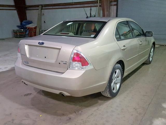 3FAHP01158R146871 - 2008 FORD FUSION SE GOLD photo 4