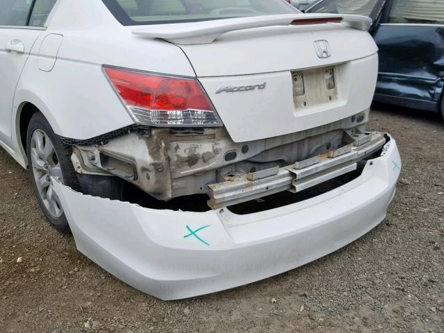 1HGCP268X9A008276 - 2009 HONDA ACCORD EXL WHITE photo 9