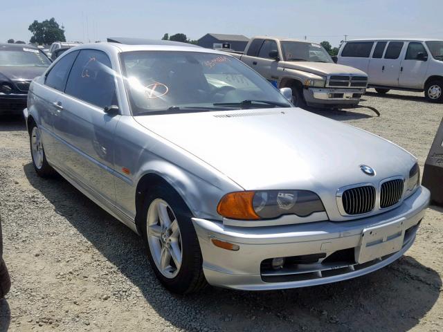 WBABM5348YJN90413 - 2000 BMW 328 CI SILVER photo 1