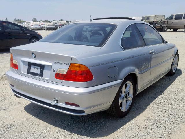 WBABM5348YJN90413 - 2000 BMW 328 CI SILVER photo 4