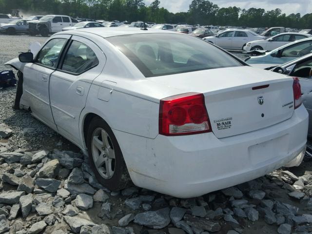 2B3CA3CV4AH259043 - 2010 DODGE CHARGER SX WHITE photo 3