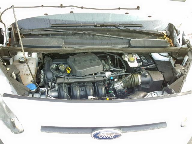 NM0LS6E72E1170858 - 2014 FORD TRANSIT CO WHITE photo 7