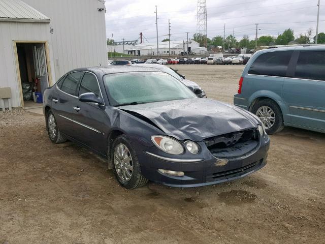 2G4WD582781174516 - 2008 BUICK LACROSSE C GRAY photo 1