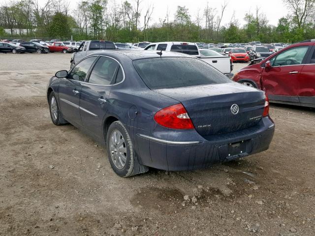 2G4WD582781174516 - 2008 BUICK LACROSSE C GRAY photo 3