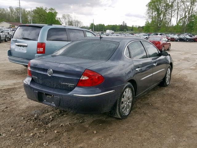 2G4WD582781174516 - 2008 BUICK LACROSSE C GRAY photo 4