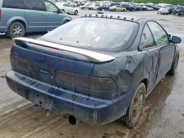 JH4DC4354VS001475 - 1997 ACURA INTEGRA LS BLUE photo 4