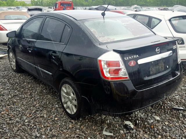 3N1AB6AP4BL715109 - 2011 NISSAN SENTRA 2.0 BLACK photo 3