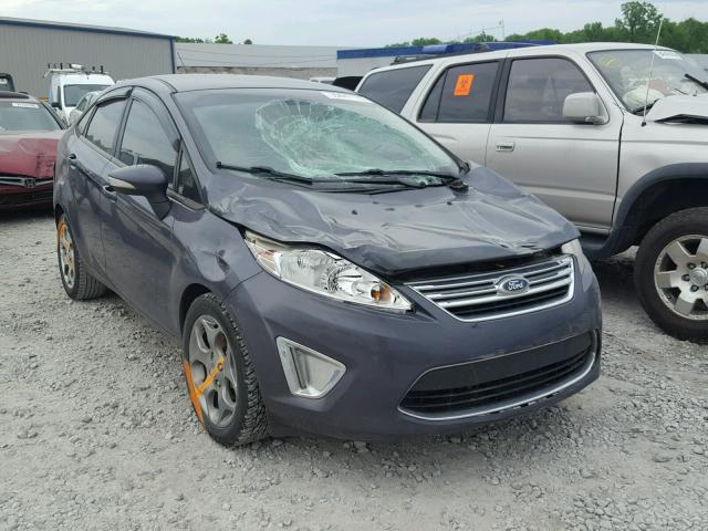 3FADP4CJ9CM106639 - 2012 FORD FIESTA SEL GRAY photo 1