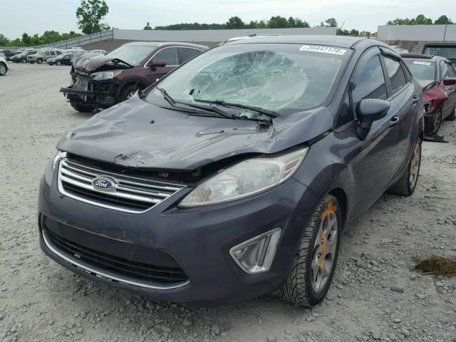 3FADP4CJ9CM106639 - 2012 FORD FIESTA SEL GRAY photo 2