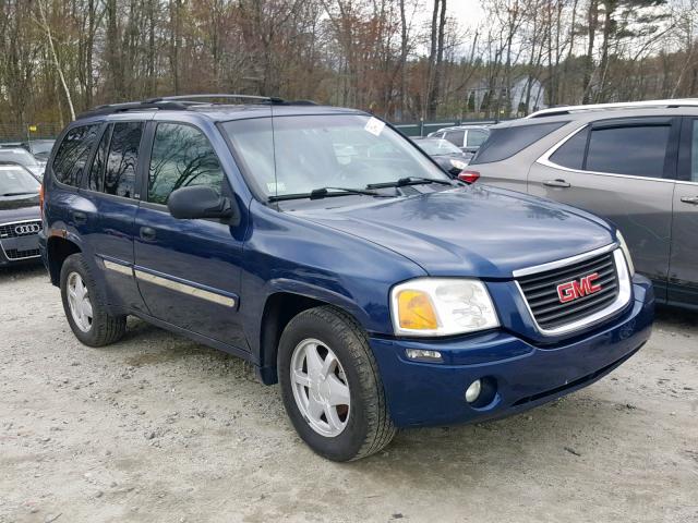 1GKDT13S732108074 - 2003 GMC ENVOY BLUE photo 1