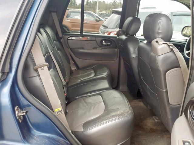 1GKDT13S732108074 - 2003 GMC ENVOY BLUE photo 6