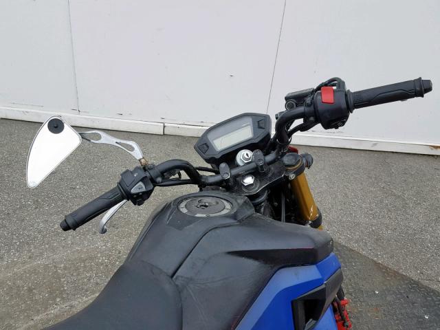 MLHJC6119H5202837 - 2017 HONDA GROM 125 BLUE photo 5