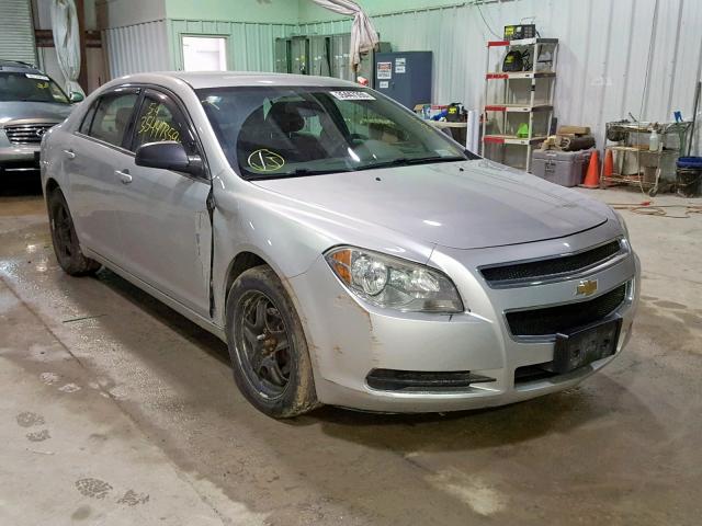 1G1ZB5EB5AF308295 - 2010 CHEVROLET MALIBU LS SILVER photo 1