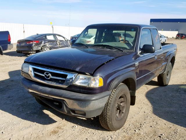 4F4ZR17E81TM27101 - 2001 MAZDA B4000 CAB BLUE photo 2